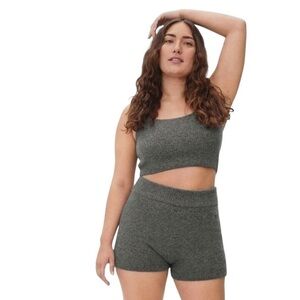 NWOT Everlane The Cozy-Stretch Wool Blend Short